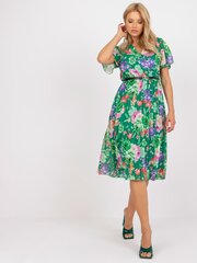 Naisten vihreä mekko printillä hinta ja tiedot | Mekot | hobbyhall.fi