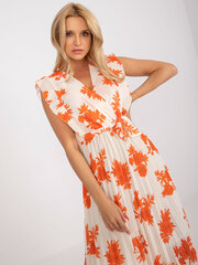 Naisten oranssi mekko painatuksella hinta ja tiedot | Mekot | hobbyhall.fi