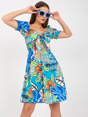 Naisten sininen espanjalainen mekko hinta ja tiedot | Mekot | hobbyhall.fi