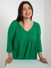 Naisten vihreä plus-koon mekko hinta ja tiedot | Mekot | hobbyhall.fi