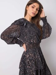 OH BELLA Grafiittileopardikuvioinen mekko hinta ja tiedot | Mekot | hobbyhall.fi