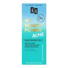 My Beauty Power Acne vähentää epätäydellisyyksiä seerumi-booster 30ml hinta ja tiedot | Kasvoöljyt ja seerumit | hobbyhall.fi