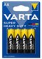 Paristot Varta Superlife/Super Heavy Duty, AA (LR6), 4 kpl hinta ja tiedot | Paristot | hobbyhall.fi