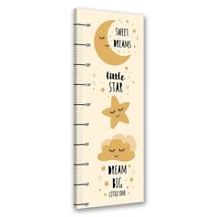 Lasten pituusmittari, Kauniita unia, 40x100 cm hinta ja tiedot | Taulut | hobbyhall.fi