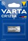 Varta Lithium CR123 akku hinta ja tiedot | Paristot | hobbyhall.fi