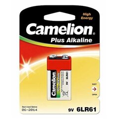 Camelion paristo Plus Alkali, 9 V, 6LR61, 1 kpl hinta ja tiedot | Paristot | hobbyhall.fi