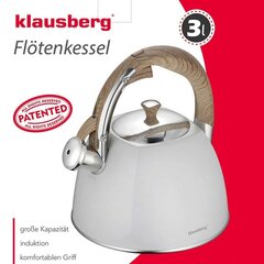 Klausberg vedenkeitin KB-7500, 3 l hinta ja tiedot | Kahvipannut ja teekannut | hobbyhall.fi