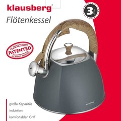 Klausberg vedenkeitin KB-7501, 3 l hinta ja tiedot | Kahvipannut ja teekannut | hobbyhall.fi