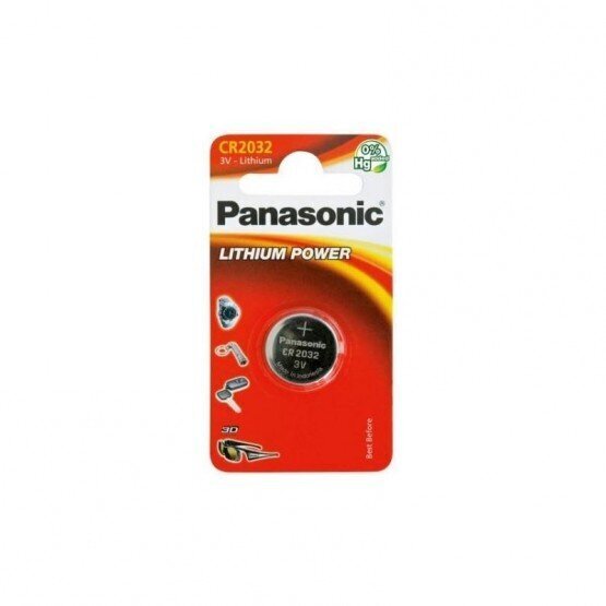 Panasonic Lithium CR2032 1BP -akku, 1 kpl hinta ja tiedot | Paristot | hobbyhall.fi