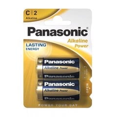 Panasonic -alkaliparisto LR14 (C) hinta ja tiedot | Paristot | hobbyhall.fi