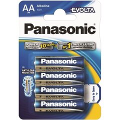 Panasonicin akku Evolta LR6 (AA) hinta ja tiedot | Paristot | hobbyhall.fi