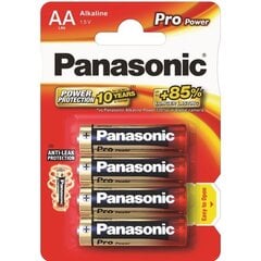 Panasonic Pro Power LR6 (AA) -akku hinta ja tiedot | Paristot | hobbyhall.fi