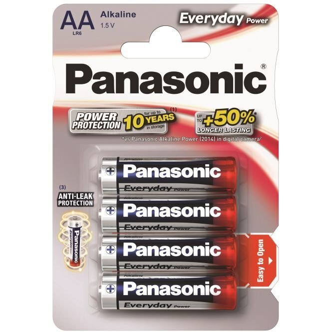 Panasonic Everyday Power -akku LR6EPS / 4B hinta ja tiedot | Paristot | hobbyhall.fi