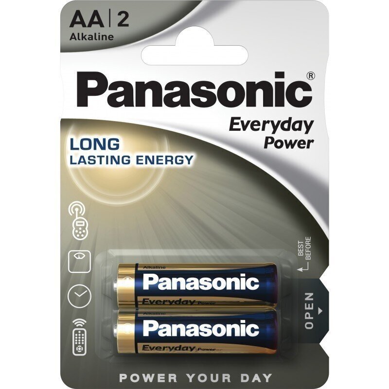 Akut Panasonic LR6EPS/2B:lle hinta ja tiedot | Paristot | hobbyhall.fi