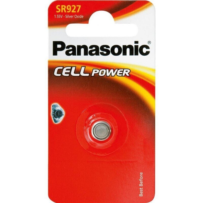 Akut Panasonic SR927EL/1B:lle hinta ja tiedot | Paristot | hobbyhall.fi
