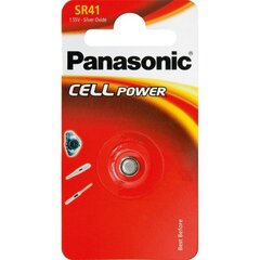 Panasonic akut SR41SW / 1B hinta ja tiedot | Paristot | hobbyhall.fi