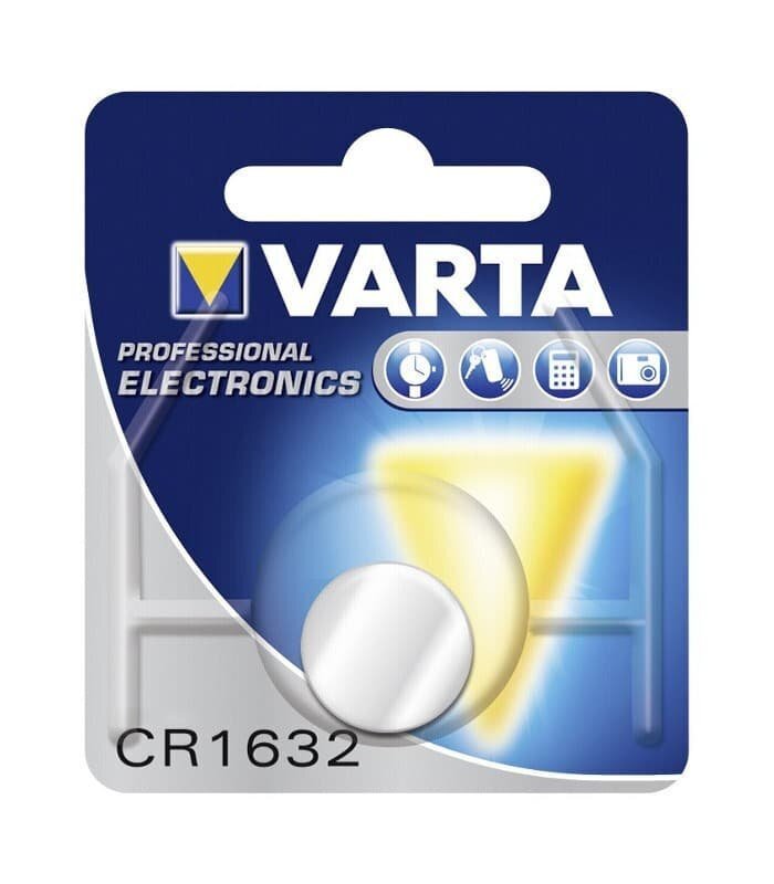 Paristot Varta Electronics CR1632, 1 kpl hinta ja tiedot | Paristot | hobbyhall.fi