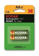 Kodak paristo 30955080, 2 kpl hinta ja tiedot | Paristot | hobbyhall.fi