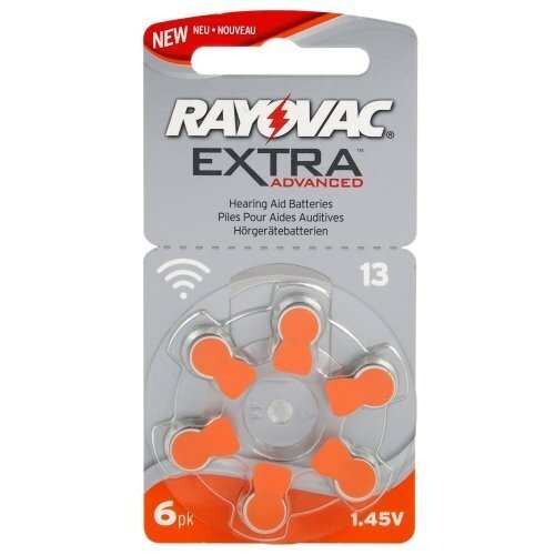 Rayovac Extra PR48 13, kuulokojeakut 6 kpl hinta ja tiedot | Paristot | hobbyhall.fi