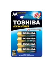 Toshiba akut, 4 kpl hinta ja tiedot | Paristot | hobbyhall.fi