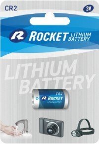 Rocket Lithium CR2 patteri, 1 kpl. hinta ja tiedot | Paristot | hobbyhall.fi
