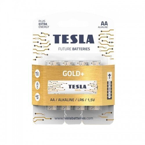 Akku Tesla AA Gold + Alkaline LR06 2700 mAh 4 kpl. hinta ja tiedot | Paristot | hobbyhall.fi