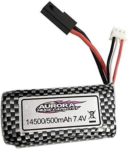 1 kpl. 7,4 V 500 mAh ladattava litiumioniakku