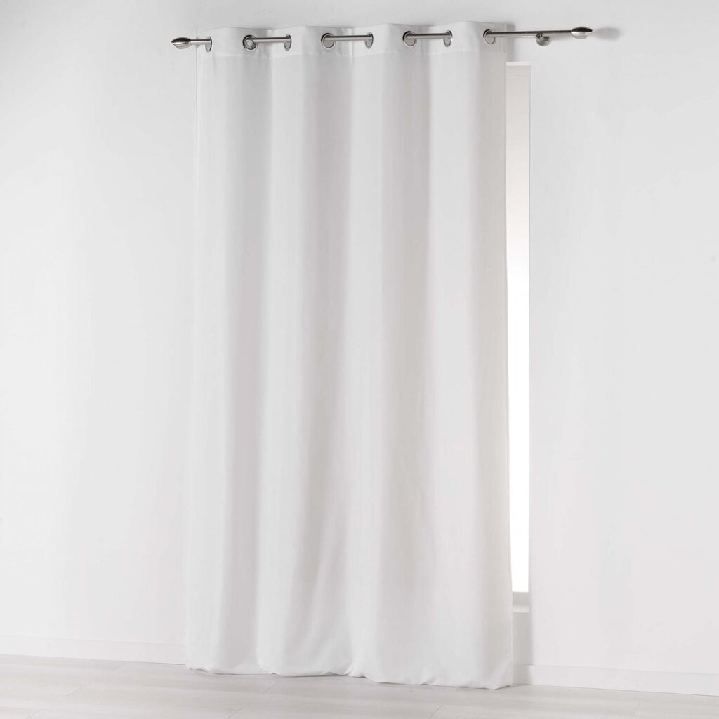 Douceur d'Intérieur Absolu -verho, valkoinen, 140 x 280 cm hinta ja tiedot | Verhot | hobbyhall.fi