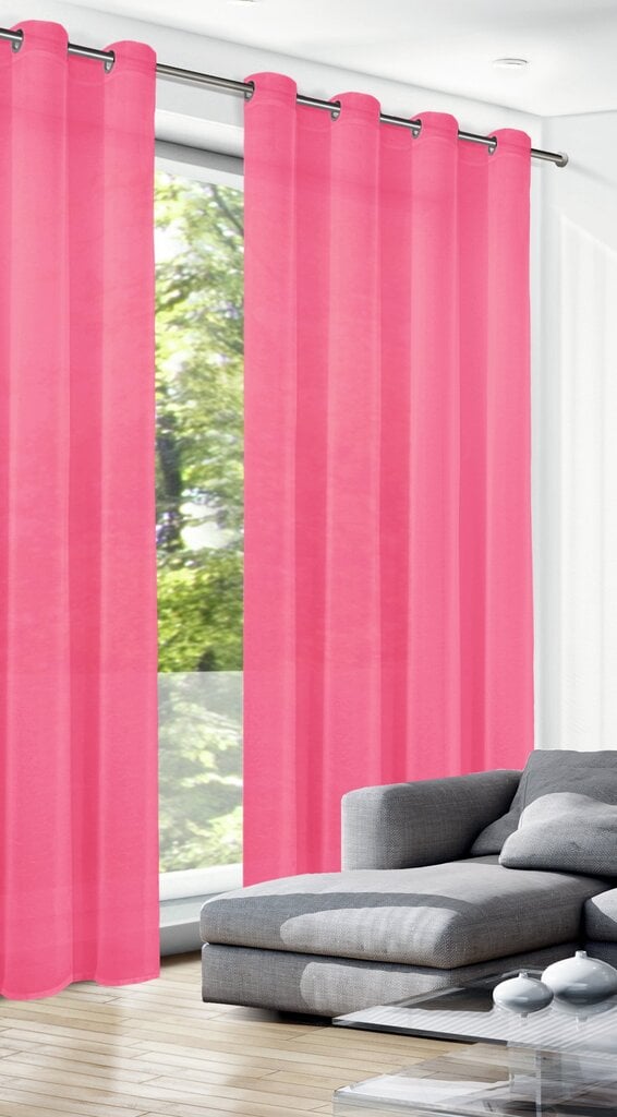 Verho Pink, 280x135 cm hinta ja tiedot | Verhot | hobbyhall.fi
