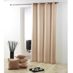 Essentiel-verho, beige, 140 x 280 cm, 1 kpl hinta ja tiedot | Verhot | hobbyhall.fi