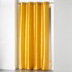 Douceur d'Intérieur Shana -verho, keltainen, 140 x 240 cm, 1 kpl hinta ja tiedot | Verhot | hobbyhall.fi