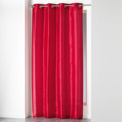 Douceur d'Intérieur Shana -verho, punainen, 140 x 240 cm, 1 kpl hinta ja tiedot | Verhot | hobbyhall.fi