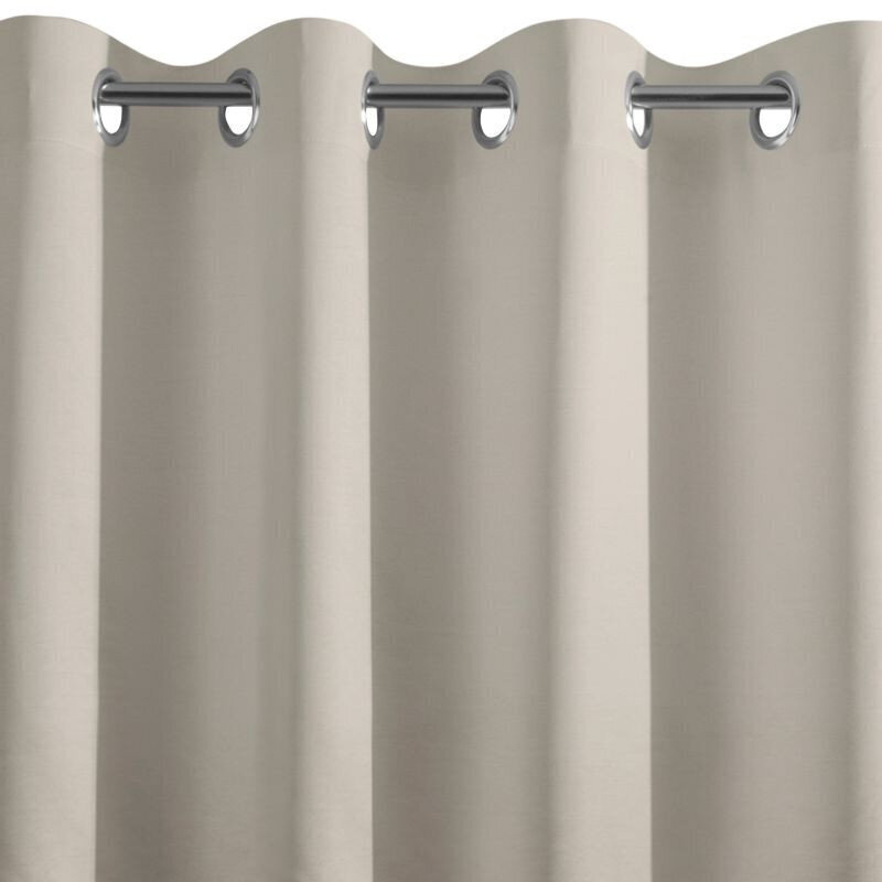 Ada-verho, beige, 135 x 250 cm hinta ja tiedot | Verhot | hobbyhall.fi