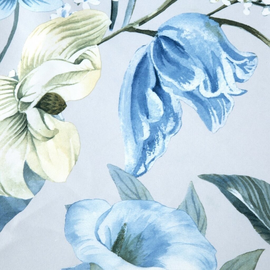 Verho Alia, harmaa ja sininen, 140 x 270 cm hinta ja tiedot | Verhot | hobbyhall.fi