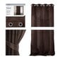 AmeliaHome Velvet -verho, tummanruskea hinta ja tiedot | Verhot | hobbyhall.fi