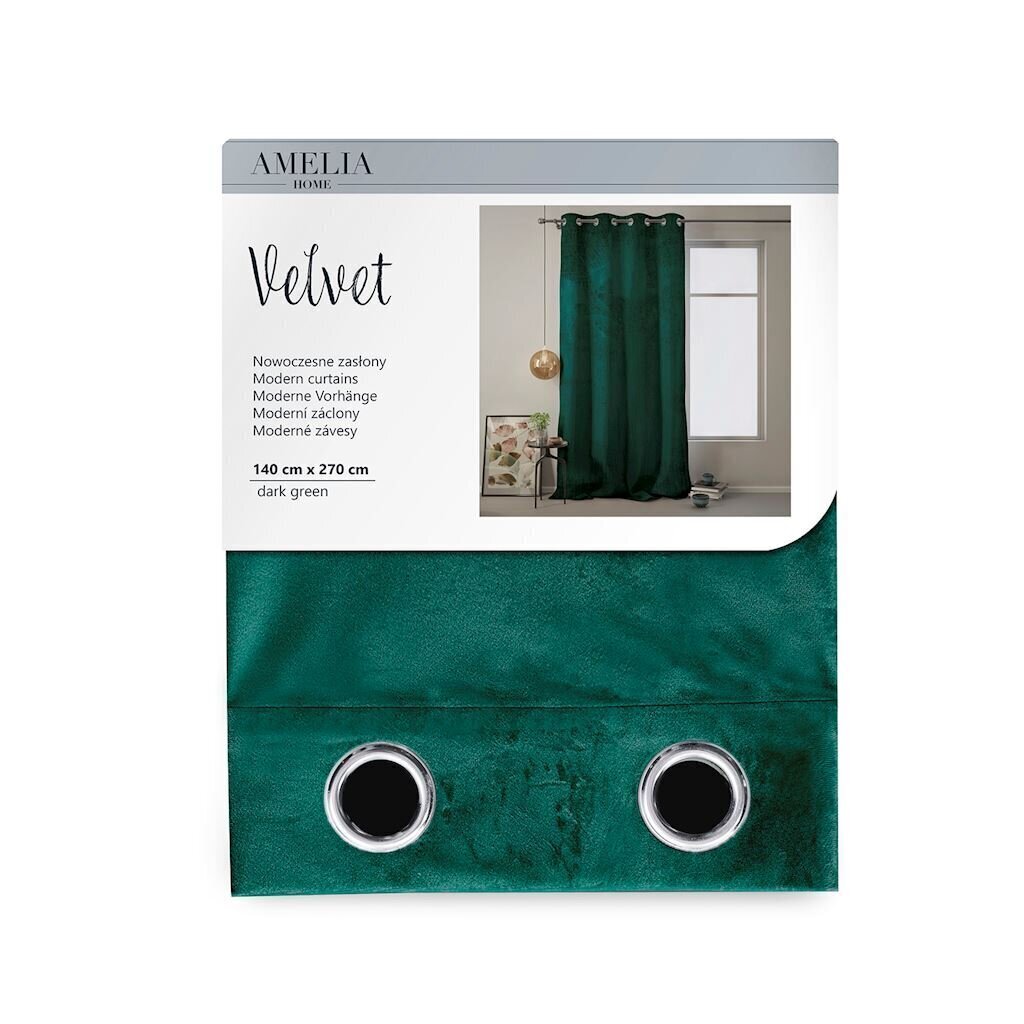 Verho Amelia Home Velvet hinta ja tiedot | Verhot | hobbyhall.fi