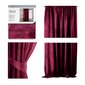 AmeliaHome Velvet -verho, viininpunainen hinta ja tiedot | Verhot | hobbyhall.fi