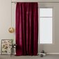 AmeliaHome Velvet -verho, viininpunainen hinta ja tiedot | Verhot | hobbyhall.fi