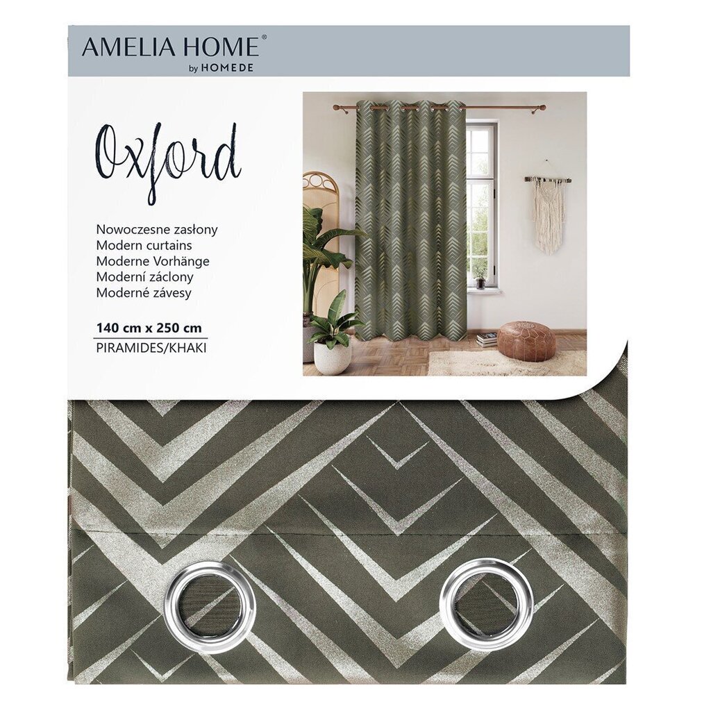 AmeliaHome verho Oxford. hinta ja tiedot | Verhot | hobbyhall.fi