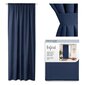 AmeliaHome Oxford -verho, tummansininen, 140 x 250 cm hinta ja tiedot | Verhot | hobbyhall.fi