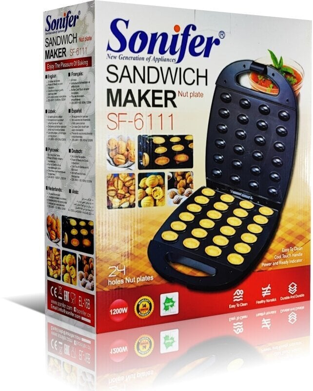 Sonifer SF-6111 hinta ja tiedot | Vohveliraudat | hobbyhall.fi