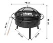 Polttogrilli Gotel 65cm hinta ja tiedot | Grillit | hobbyhall.fi