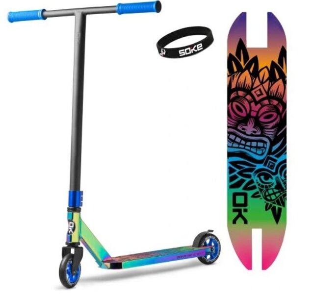 Stunt-potkulauta Soke Neo Chrome Freestyle