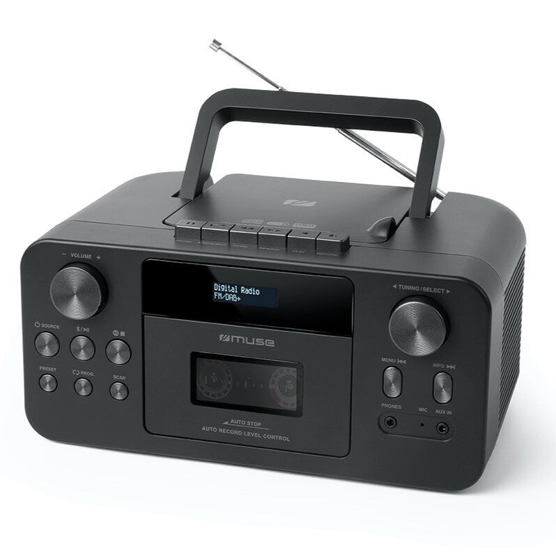 Muse M-182 DB Portable CD Radio Cassette Recorder With Bluetooth hinta ja tiedot | Radiot | hobbyhall.fi