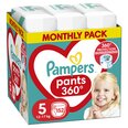 Housuvaipat PAMPERS Pants Monthly Pack, 5 koko, 12-17 kg, 152 kpl