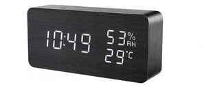 Digitaalinen kello lämpömittaritoiminnolla, 15 cm hinta ja tiedot | Kellot | hobbyhall.fi