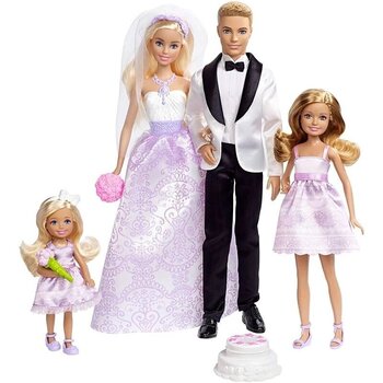 Barbie Wedding Giftset (DJR88) hinta ja tiedot | Tyttöjen lelut | hobbyhall.fi