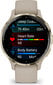 Garmin Venu® 3S Soft Gold Stainless Steel Bezel with French Gray Case and Silicone Band hinta ja tiedot | Älykellot | hobbyhall.fi