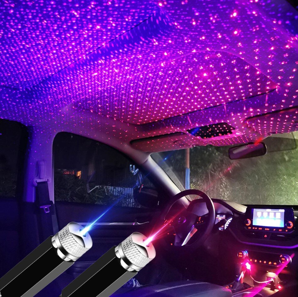 RGB LED autovalaistus, violetti hinta ja tiedot | Lisätarvikkeet autoiluun | hobbyhall.fi