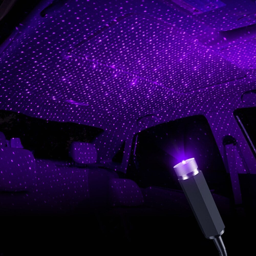 RGB LED autovalaistus, violetti hinta ja tiedot | Lisätarvikkeet autoiluun | hobbyhall.fi